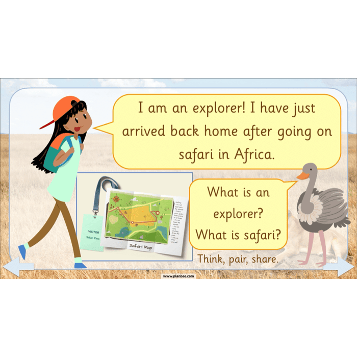 PlanBee Safari Adventures KS1 | English Lesson Pack