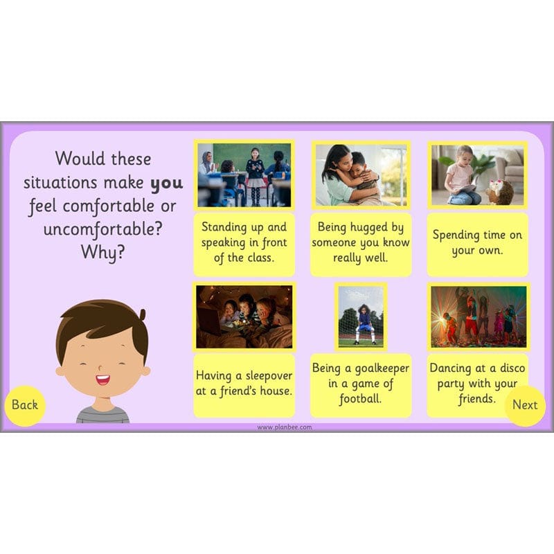 PlanBee Safe Spaces and Boundaries PSHE KS1 lessons by PlanBee