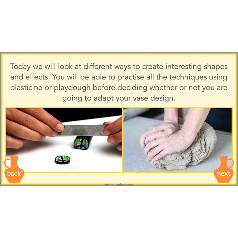 PlanBee Sculpting Vases - Sculpture Art Lessons for KS2 | Year 5 & Year 6