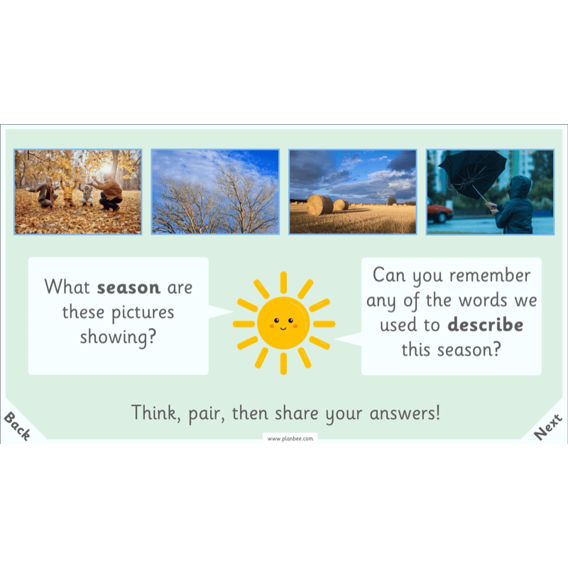 PlanBee Season Diaries | Year 1 English