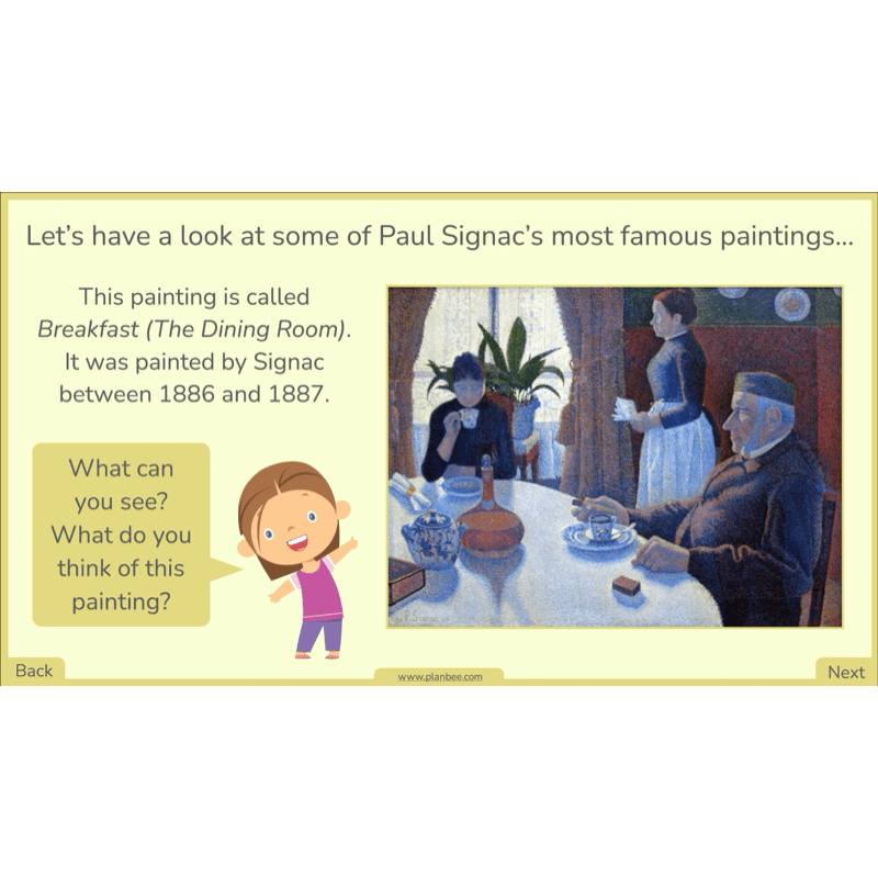 Seurat and Pointillism