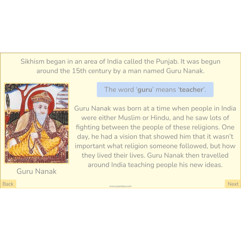 PlanBee KS2 Sikh Worship and Community KS2 lesson plans by PlanBee