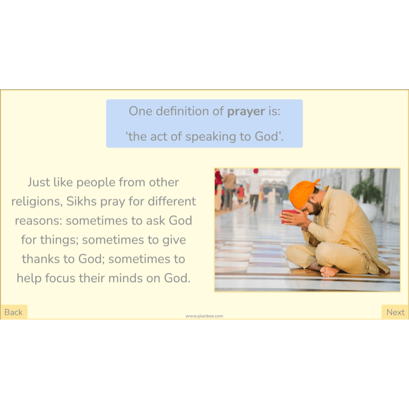 PlanBee KS2 Sikh Worship and Community KS2 lesson plans by PlanBee