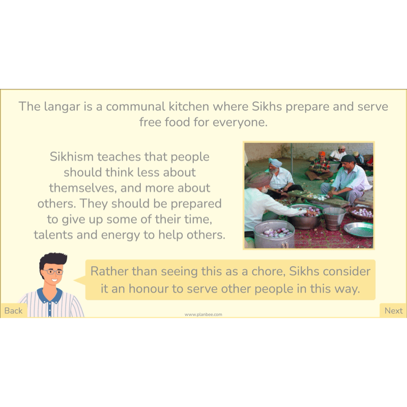 PlanBee KS2 Sikh Worship and Community KS2 lesson plans by PlanBee