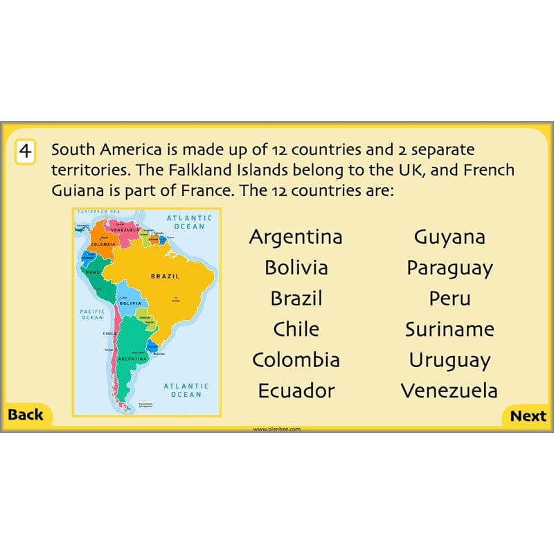 PlanBee South America KS2 Geography Lesson Pack by PlanBee