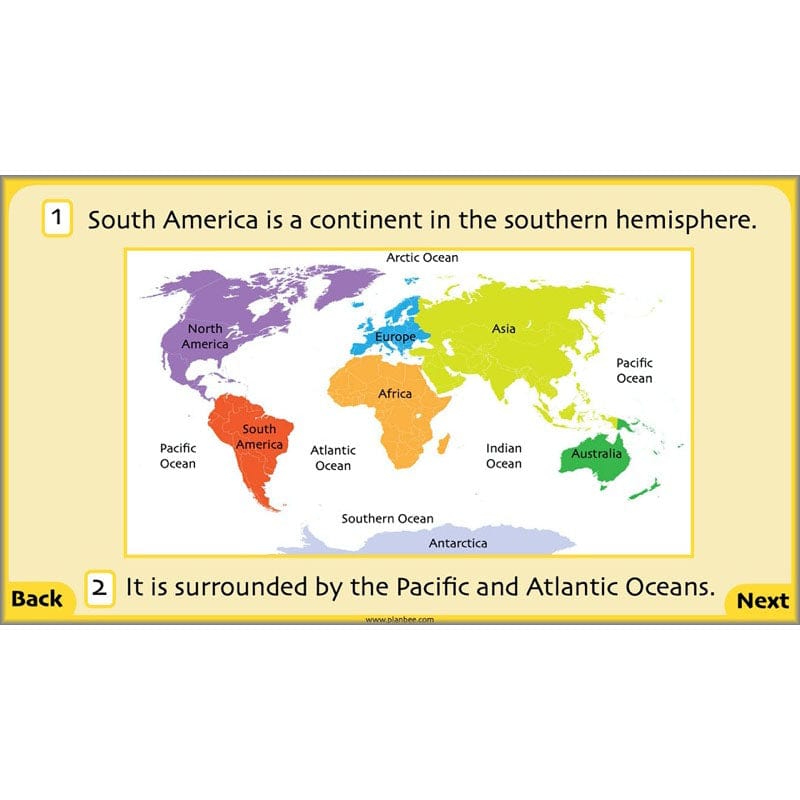PlanBee South America KS2 Geography Lesson Pack by PlanBee
