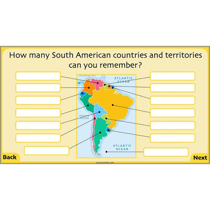 south america homework ks2