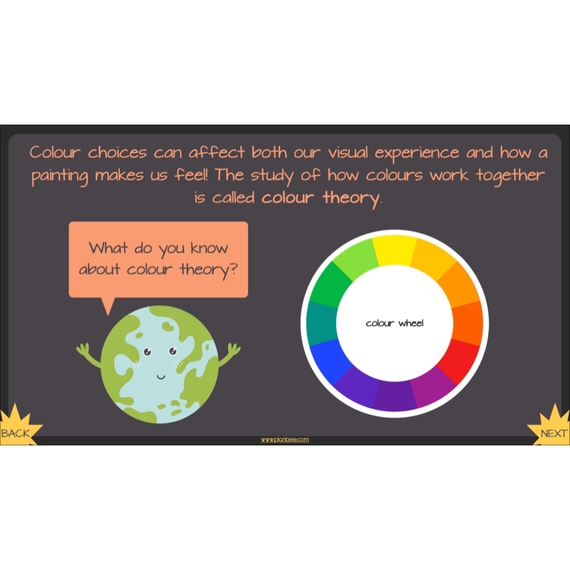 PlanBee Space Art KS2 | Year 5/6 Lessons