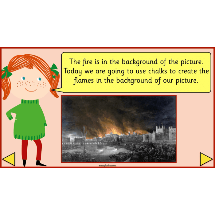 PlanBee Great Fire of London Art Ideas | PlanBee KS1 Art Lesson