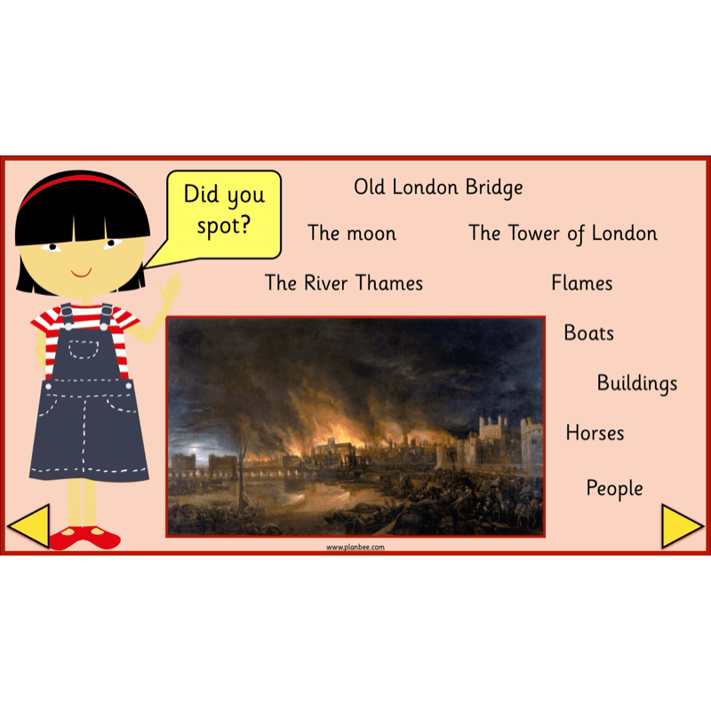 PlanBee Great Fire of London Art Ideas | PlanBee KS1 Art Lesson