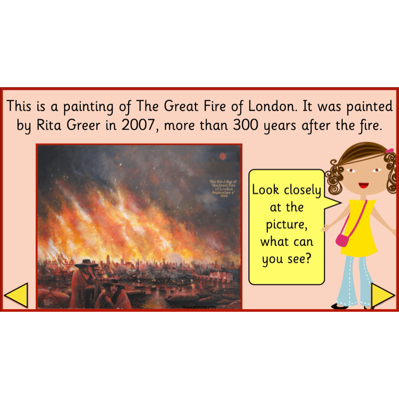 PlanBee Great Fire of London Art Ideas | PlanBee KS1 Art Lesson