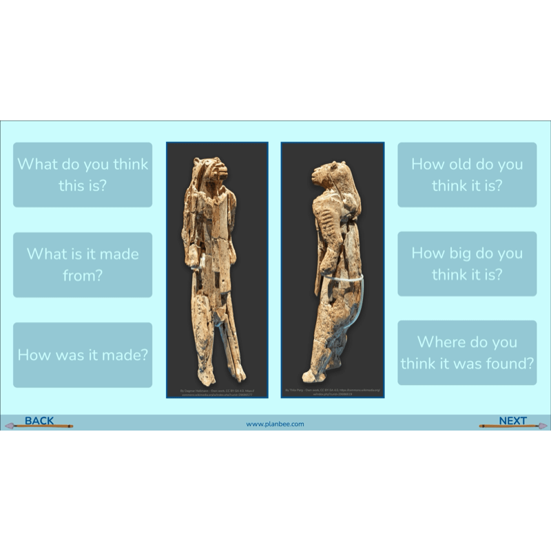 PlanBee Stone Age Art KS2 lessons