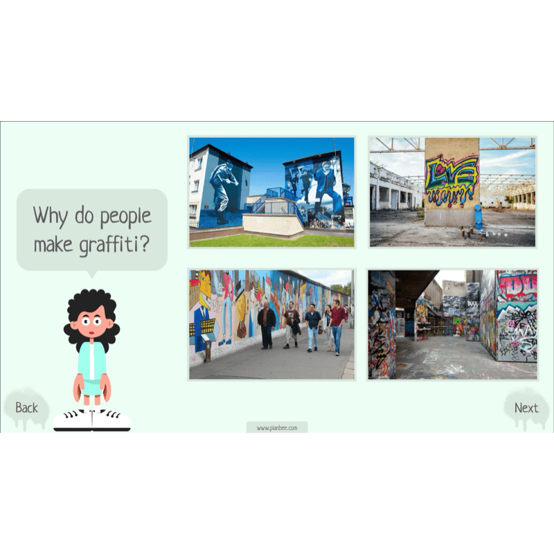 PlanBee Graffiti Art KS2 Planning | Street Art Lessons by PlanBee