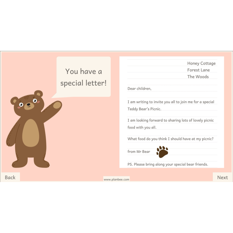 PlanBee Teddy Bears Picnic Ideas and DT Lessons by PlanBee