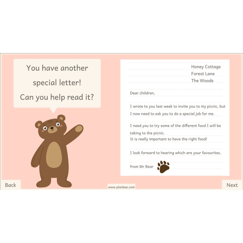 PlanBee Teddy Bears Picnic Ideas and DT Lessons by PlanBee
