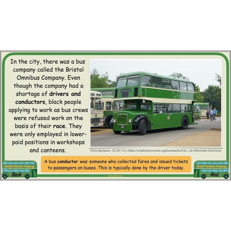 PlanBee Bristol Bus Boycott History KS2 lessons by PlanBee