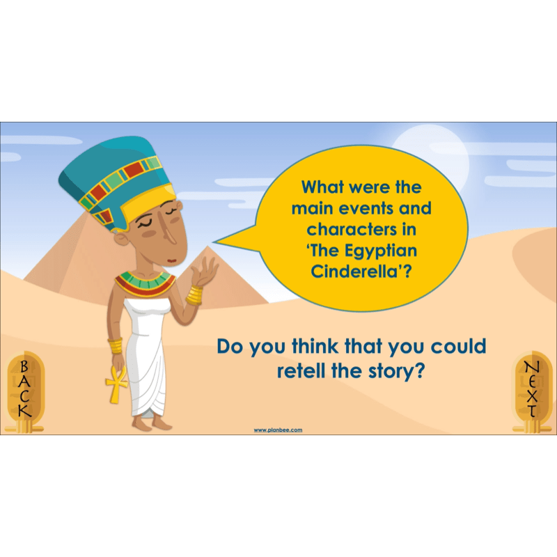 PlanBee The Egyptian Cinderella Planning Pack for KS2