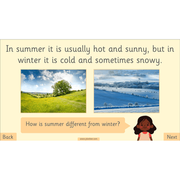Lesson 6: Comparing Seasons