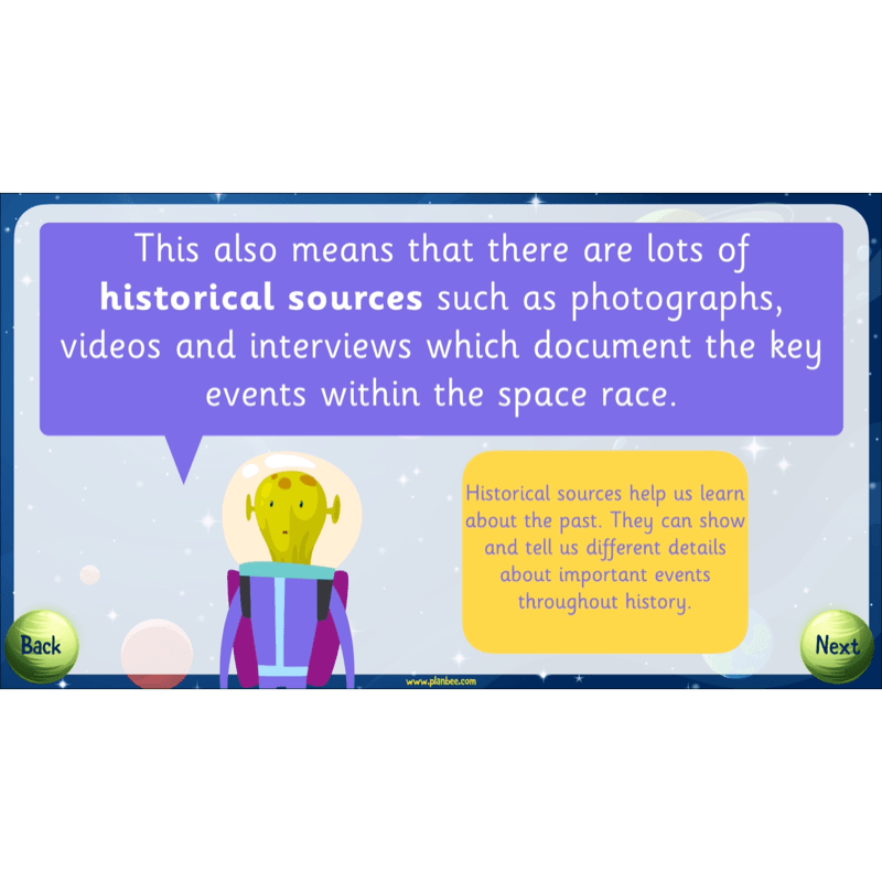 PlanBee The History of Space Travel KS1 Lesson Plans & Resources