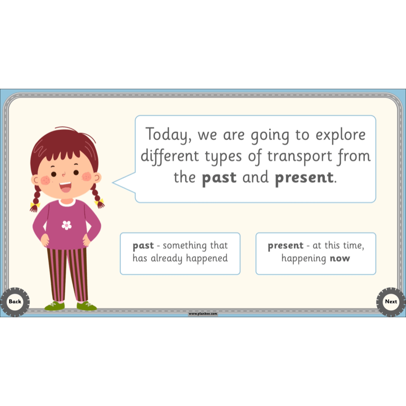 PlanBee The History of Transport KS1 History Lesson Pack
