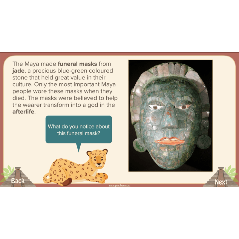 PlanBee The Maya KS2 Topic Enrichment Lesson Pack