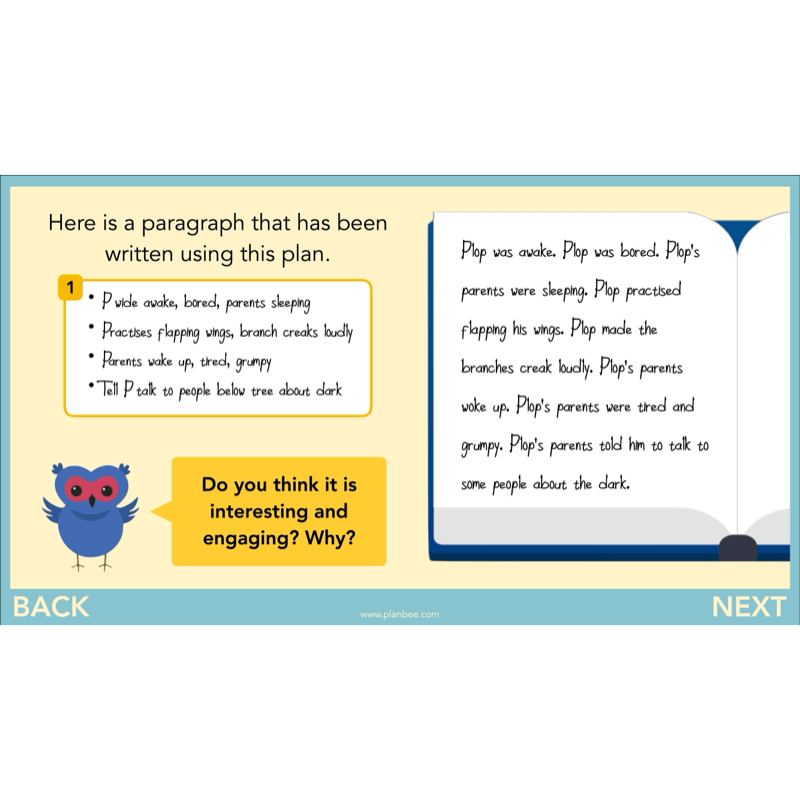 PlanBee The Owl who was Afraid of the Dark | KS2 Narrative Lessons