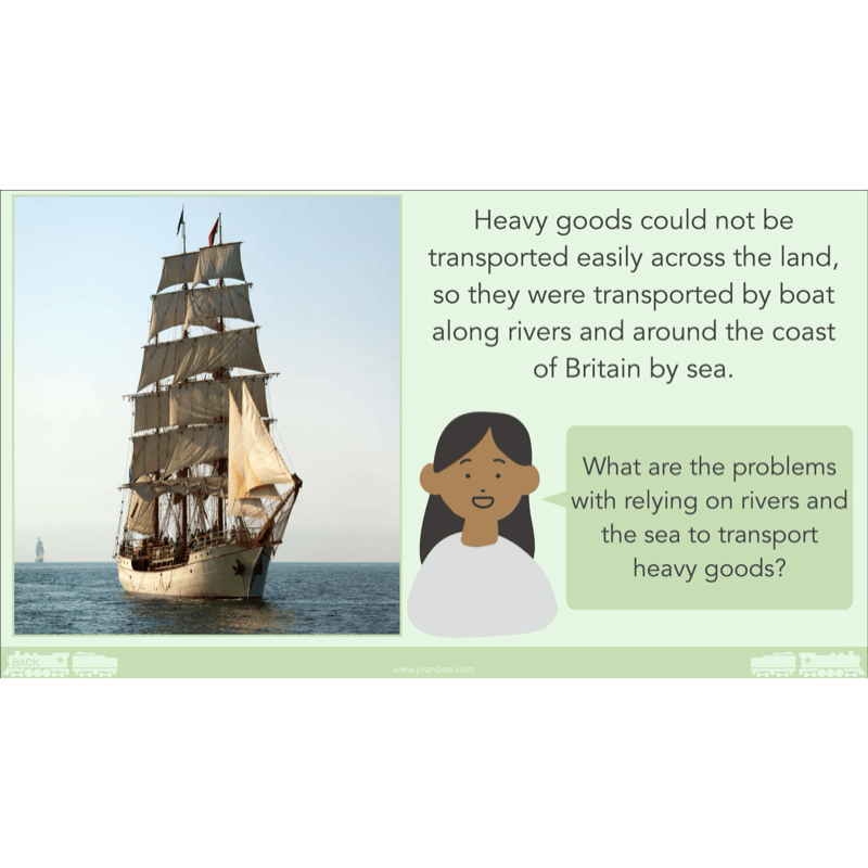 PlanBee The Railway Revolution: Industrial Revolution KS2 PlanBee
