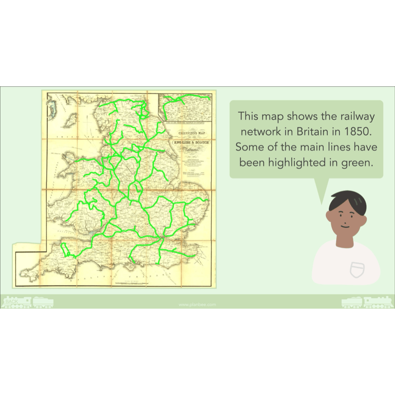 PlanBee The Railway Revolution: Industrial Revolution KS2 PlanBee