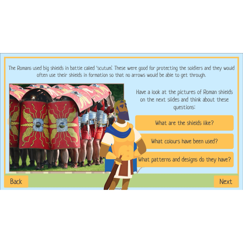 PlanBee The Romans KS2 Topic Enrichment Lesson Pack