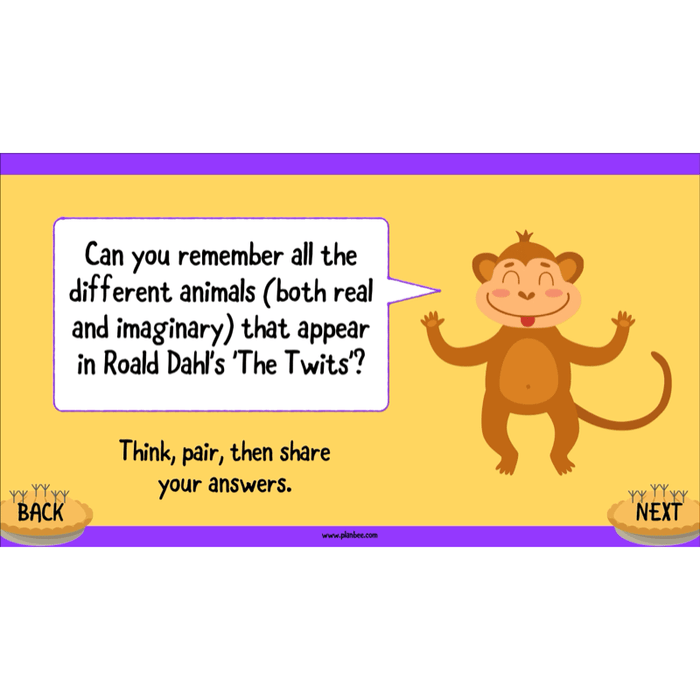 PlanBee The Twits: Non-chronological Reports KS2 | Y4 English Pack