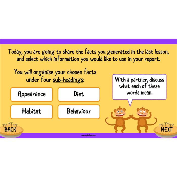 PlanBee The Twits: Non-chronological Reports KS2 | Y4 English Pack