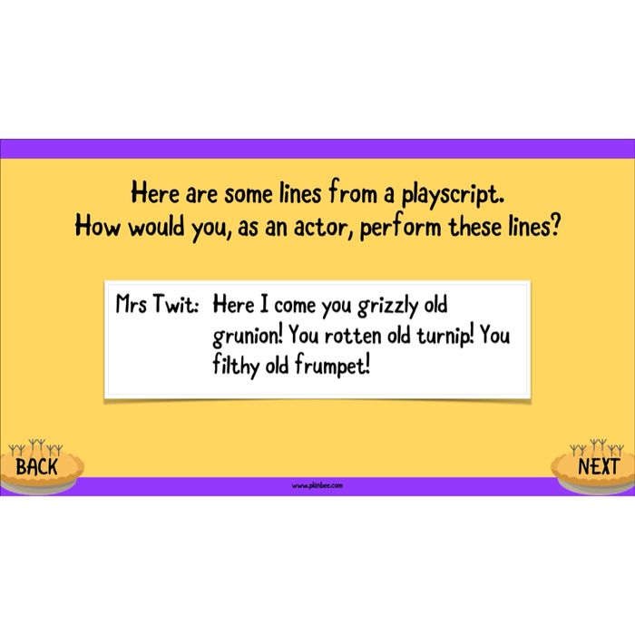 PlanBee The Twits: Playscripts KS2 | Year 4 English Pack