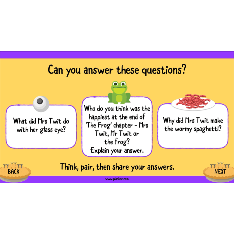 PlanBee The Twits Reading Comprehension KS2 | Year 4 English Pack