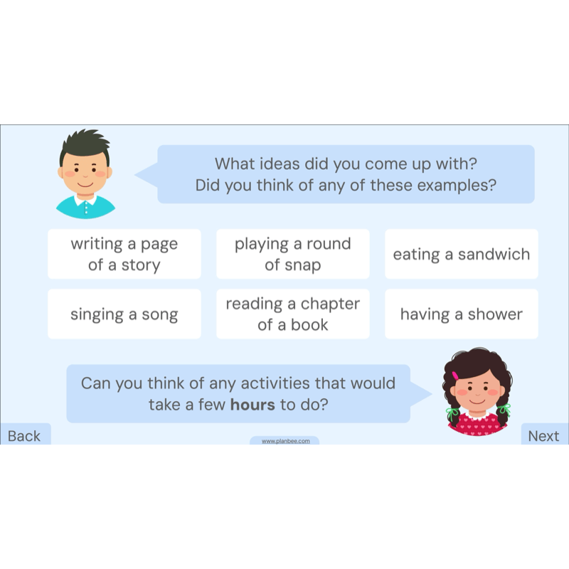 PlanBee Year 3 Time Word Problems Maths Lesson by PlanBee