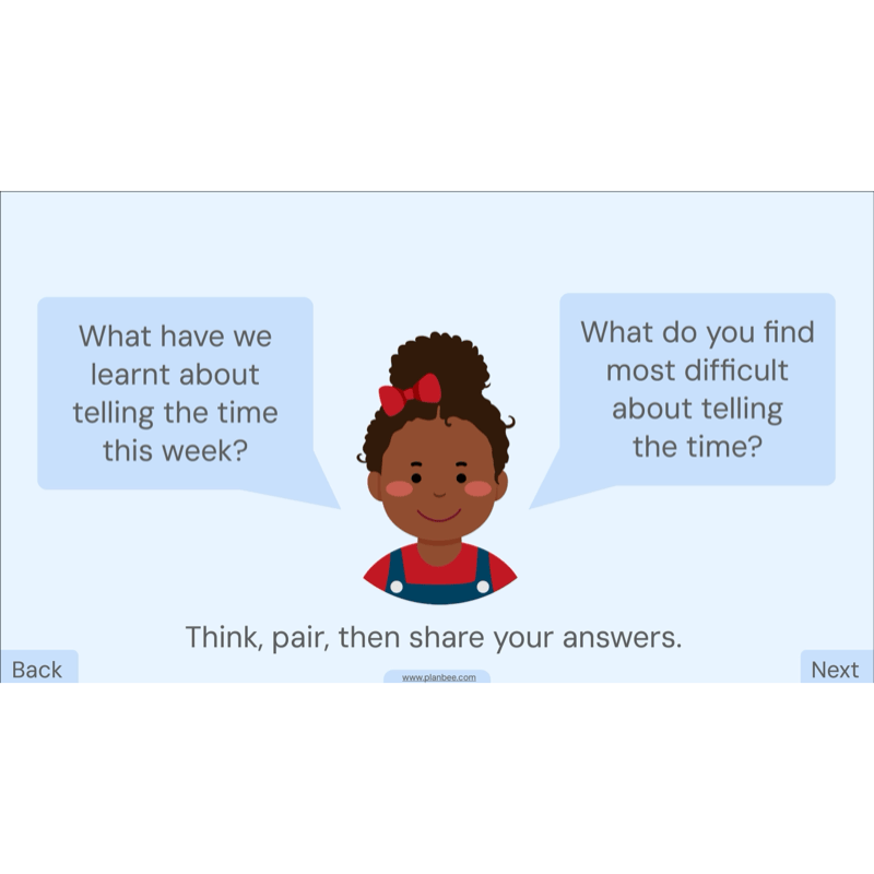 PlanBee Year 3 Time Word Problems Maths Lesson by PlanBee