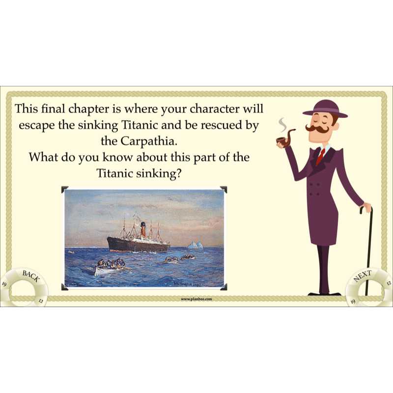 PlanBee Titanic Recounts and Reports English KS2 Lesson Pack