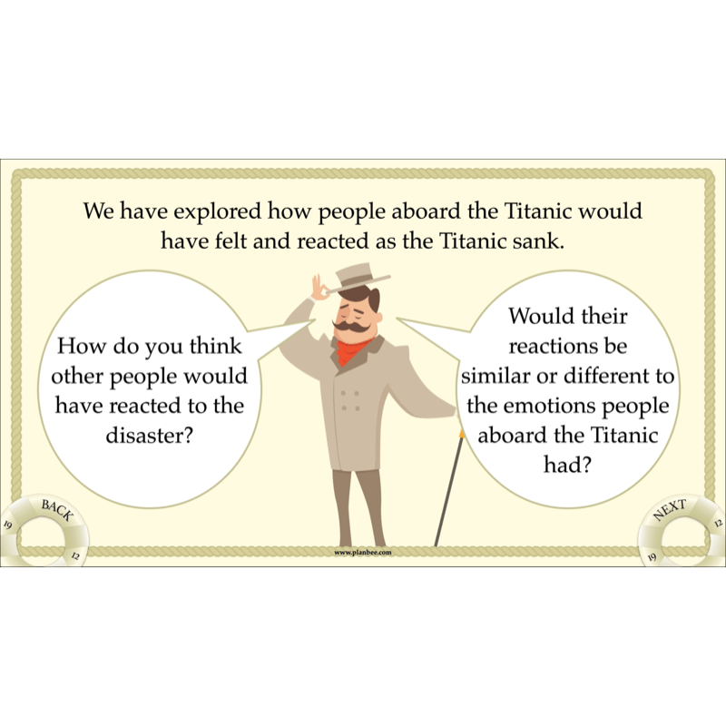 PlanBee Titanic Recounts and Reports English KS2 Lesson Pack