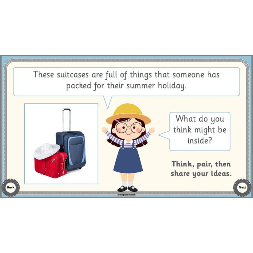 PlanBee Travel and Transport Topic Enrichment Pack
