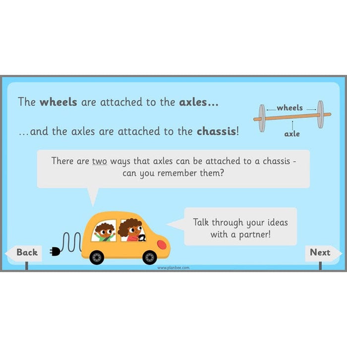 PlanBee Moving Vehicles KS1 Year 2 DT Lesson Planning by PlanBee