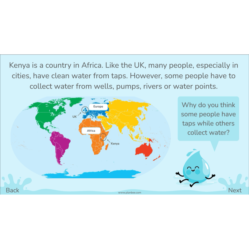 PlanBee Water World Rivers and Coasts KS2 Geography Pack by PlanBee