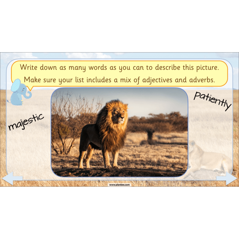 PlanBee We're Going on a Lion Hunt KS1 English Lesson Planning