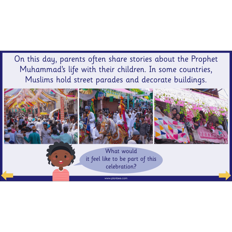 PlanBee What do Muslims celebrate? KS1 Islamic Festival Lessons