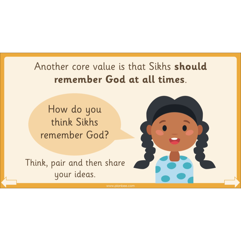PlanBee What do Sikhs believe? | KS1 RE lesson planning