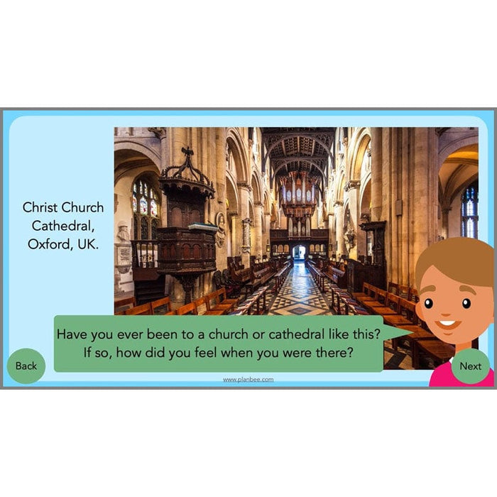 PlanBee What is a Church? Christian Places of Worship KS2 | PlanBee