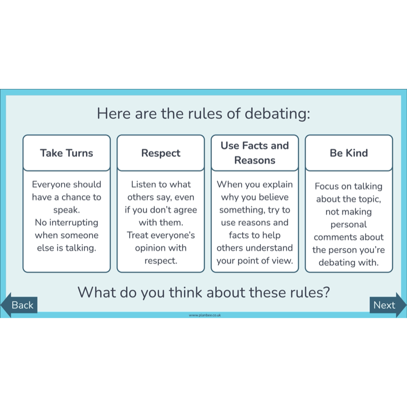PlanBee What is a Debate KS2 | English Lessons