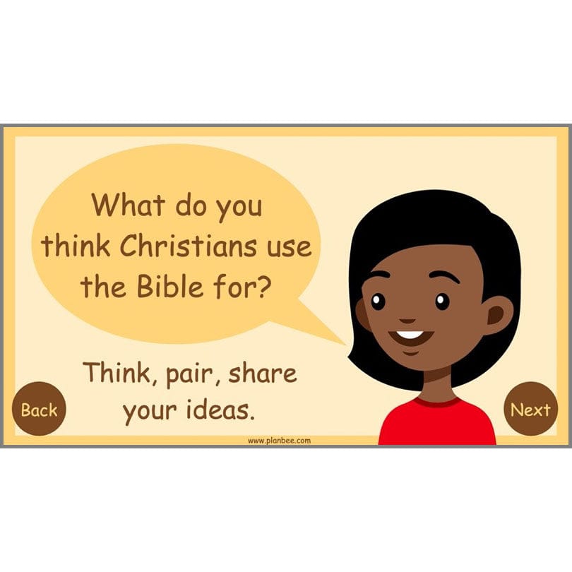 PlanBee What is the Christian Bible? Year 3 KS1 PlanBee RE Lessons