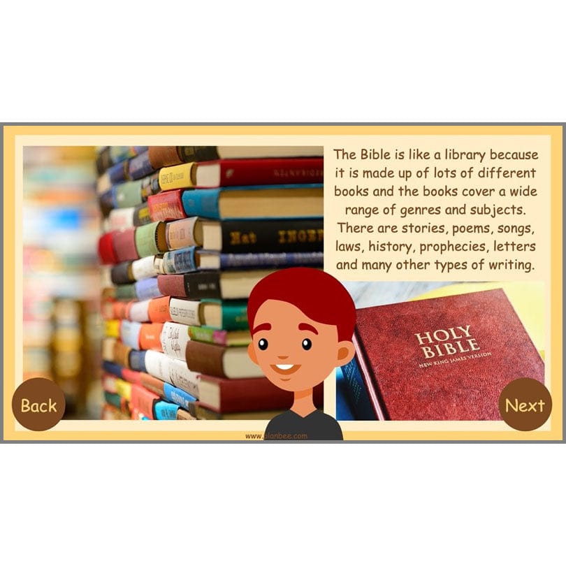 PlanBee What is the Christian Bible? Year 3 KS1 PlanBee RE Lessons