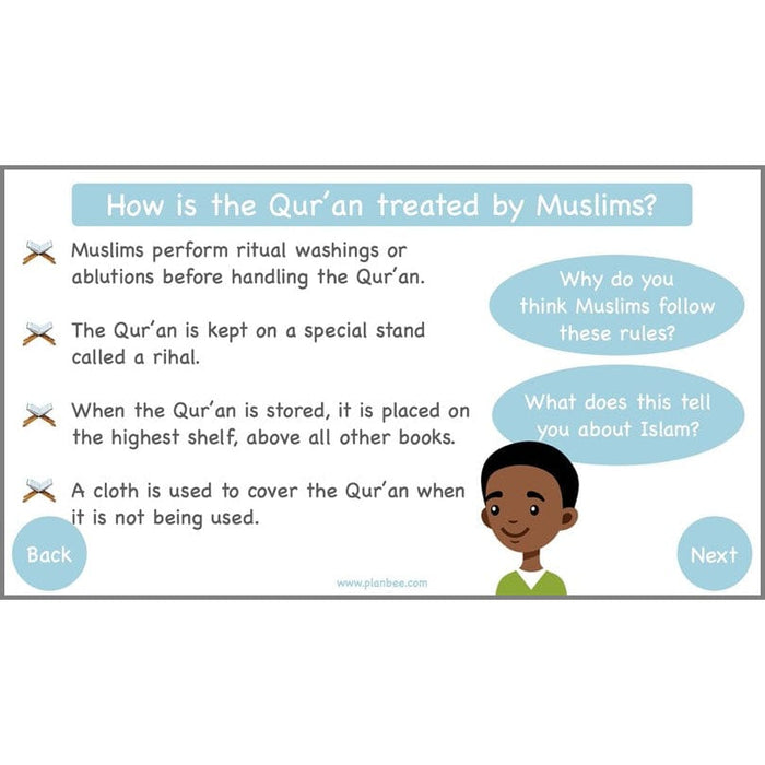 PlanBee Why is the Qur'an important to Muslims? The Quran KS2 RE