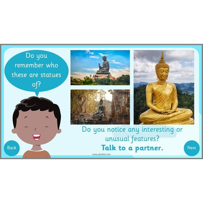 PlanBee Who was Buddha? Buddhism KS1 RE Lessons by PlanBee