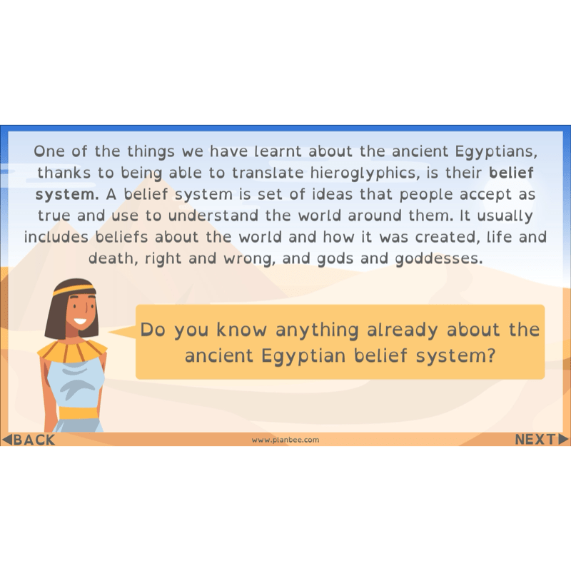PlanBee Who were the Ancient Egyptians? KS2 History Lesson Pack